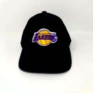 LA Lakers team LA hat black